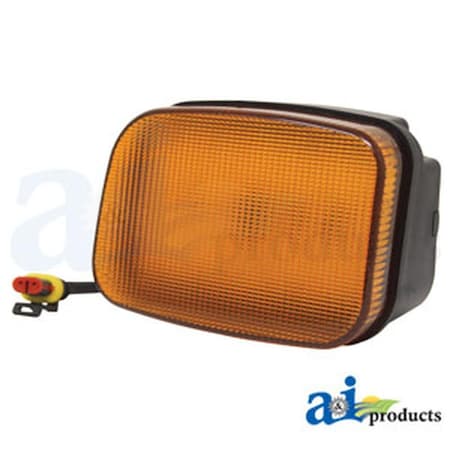 Aftermarket Warning Light, LED, Amber, RH Front  LH Rear A-WL3405